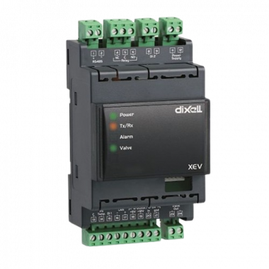 OVLÁDAČE PRE ELEKTRONICKÉ RIADENIE EXPANZNÉHO VENTILU ON/OFF XEV12D 24, 110, 230Vac 