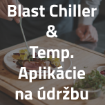 Blast Chiller & Temp. Aplikácie na údržbu