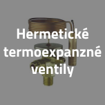 Hermetické termoexpanzné ventily