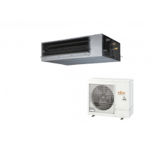 Fujitsu kanál so stredným statickým tlakom ARXG30KHTAP/AOEG30KBTB 8.5/10.0 kW Compact Size